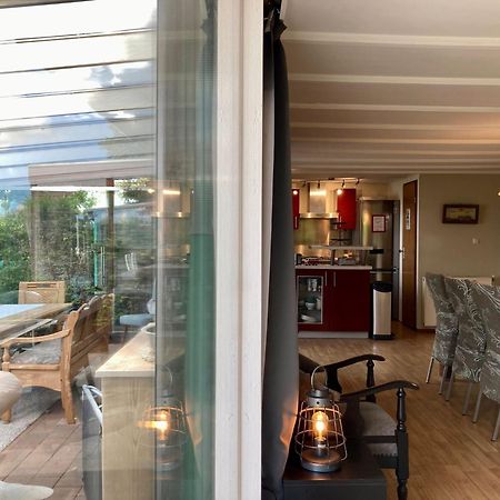 4 Pers Holiday Home Hilla With Winter Garden In Front Of The Dike Directly On The Lauwersmeer Anjum エクステリア 写真